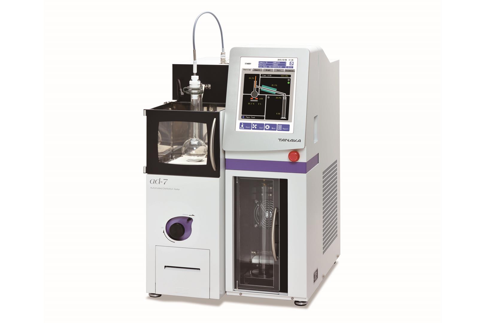 TANAKA AD-7 OTOMATİK DİSTİLASYON CİHAZI - Petrokimya Test Cihazları